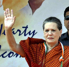 Sonia Gandhi in Gulbarga